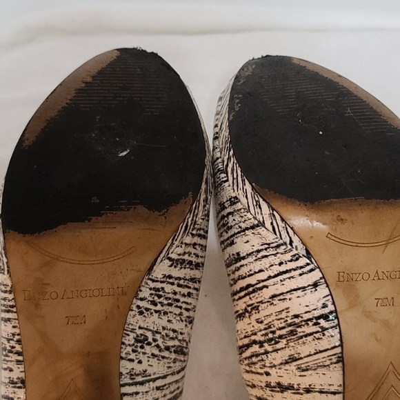 Enzo Angiolini peep toe pumps size 7 1/2 - Picture 12 of 12